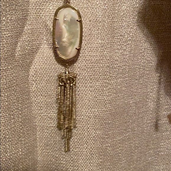 Kendra Scott Jewelry - Kendra scott gold & mother of pearl long necklace